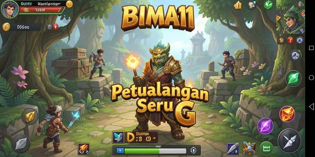 Tampilan mengesankan dari gameplay RPG di BIMA11.