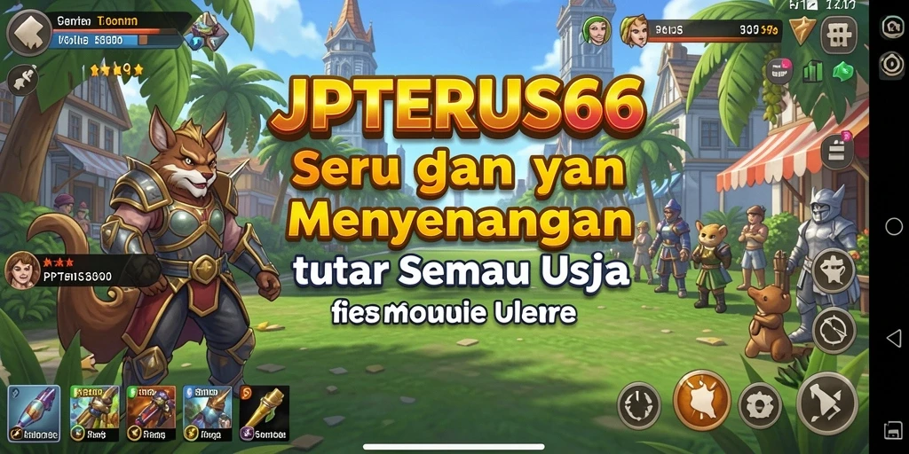 Gambaran gameplay seru di JPTERUS66 dengan tantangan menarik.