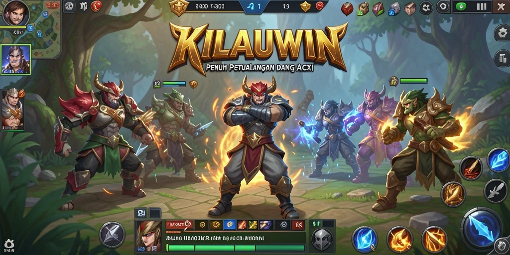 Gameplay mendebarkan dengan pertarungan dan eksplorasi di KILAUWIN.