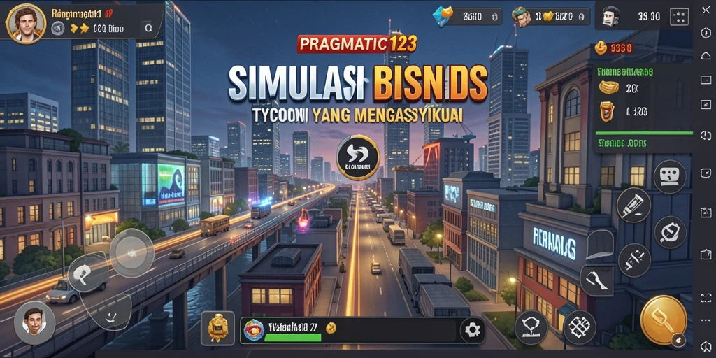 Tampilan gameplay PRAGMATIC123 dengan elemen Tycoon yang menarik.