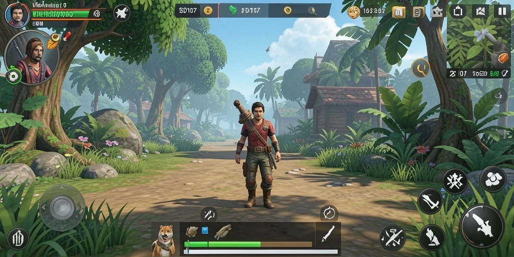 Tampilan gameplay <strong>SD107</strong> yang menarik dan interaktif.